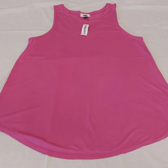 Old Navy Relaxed Pink Tank Top Size Medium - Picture 2 of 14